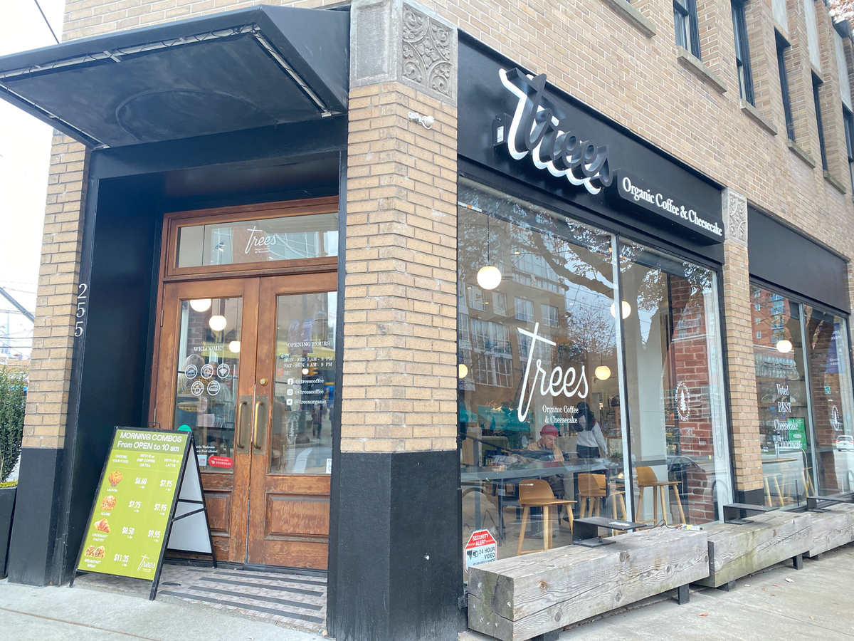 Trees Organic Coffee Mount Pleasant · Vancouver